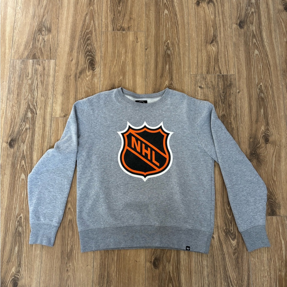 NHL Gray Crewneck Sweatshirt